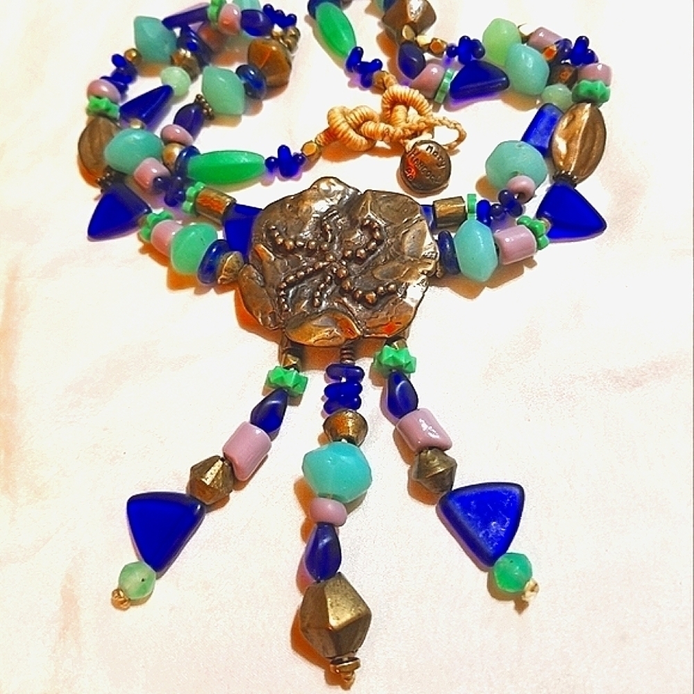 Mummys Bundle Mary & Doug Hancock VERY RARE Necklace